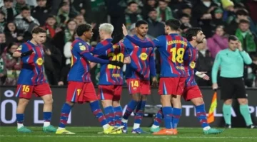 توقعات التشكيل الأساسي لنادي برشلونة في مواجهة إشبيلية بالدوري الإسباني الأسبوع المقبل